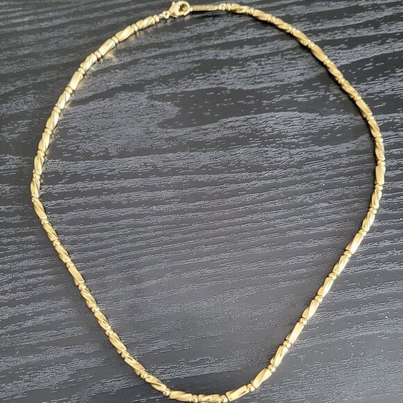 VINTAGE  STAMPED NAPIER ( R ) NECKLACE - Picture 7 of 10